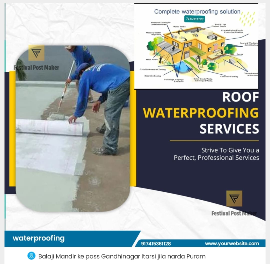 Roof Waterproofing Services — Roshan Thakur branded