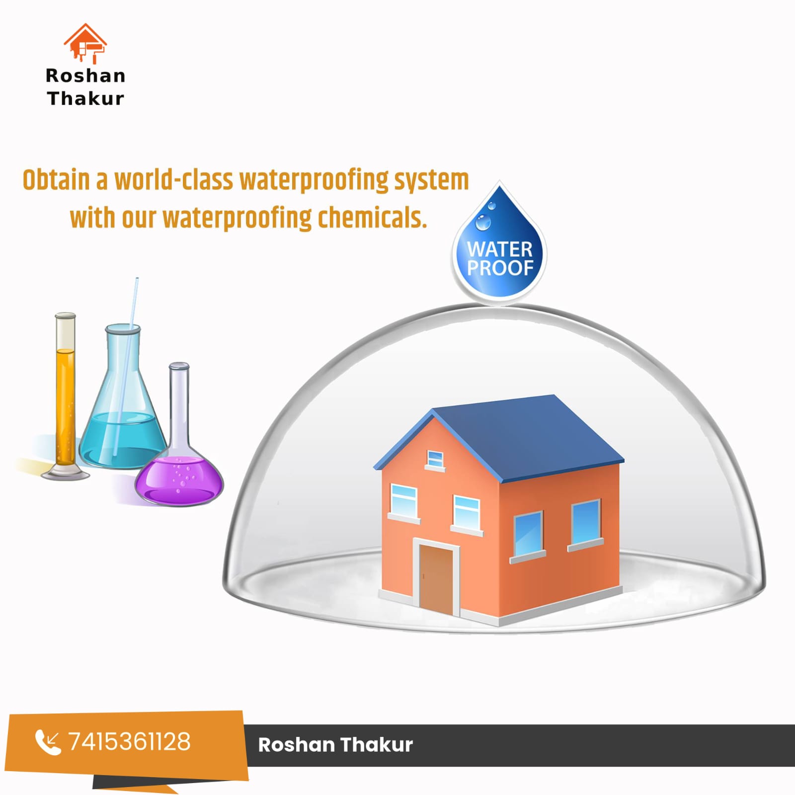 Roshan Thakur — world-class waterproofing branding